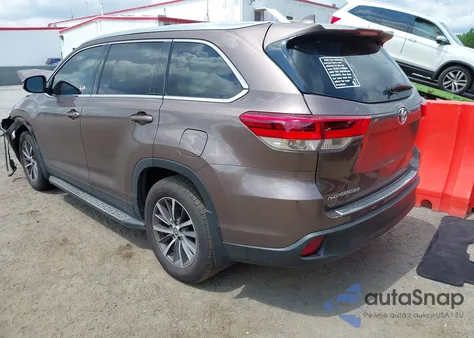 2019 Toyota Highlander Se/Xle from USA, damaged, VIN 5TDJZRFH5KS716369